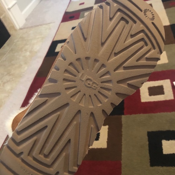 UGG Mini Bailey Bow II Boots Chestnut Brown - Picture 4 of 10